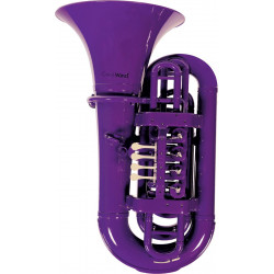 Coolwind CTU-200PP - Tuba sib ABS Piston métal violet