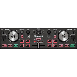 Numark DJ2GO2TOUCH - Contrôleur 2 voies compact + carte son