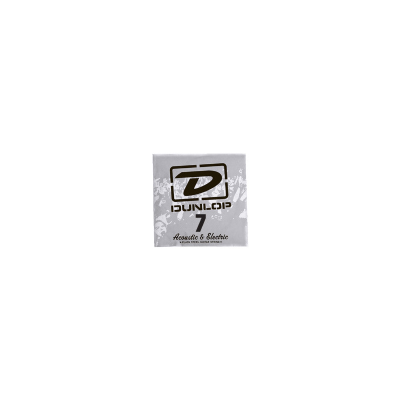 Dunlop DPS07 - Corde électrique au détail acier plein - 007