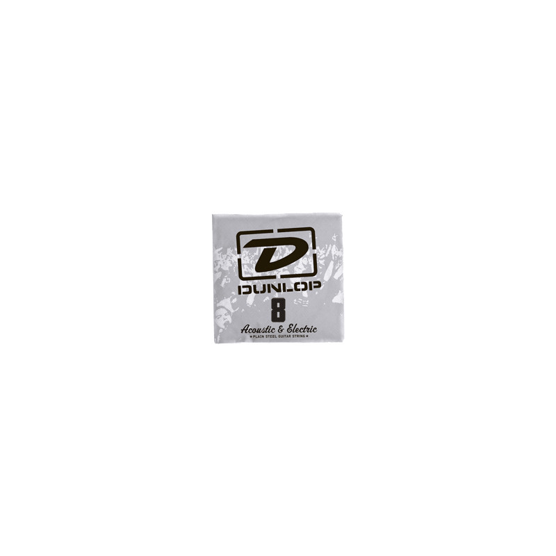 Dunlop DPS08 - Corde électrique au détail acier plein - 008