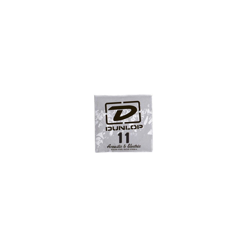 Dunlop DPS11 - Corde électrique au détail acier plein - 011
