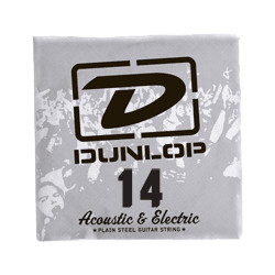 Dunlop DPS14 - Corde électrique au détail acier plein - 014