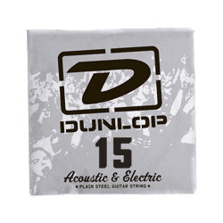 Dunlop DPS15 - Corde électrique au détail acier plein - 015