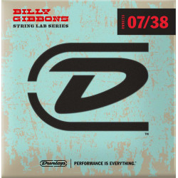 Dunlop RWN0738 - Jeu de cordes guitare électrique Rev. Willy's Lottery - 07-38