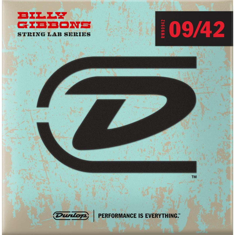 Dunlop RWN0942 - Jeu de cordes électriques Billy Gibbons - 09-42