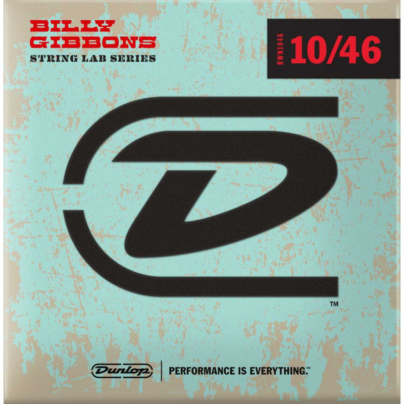 Dunlop RWN1046 - Jeu de cordes électriques Billy Gibbons - 10-46
