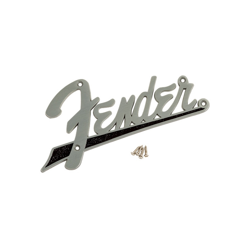 Logo Fender pour ampli, noir