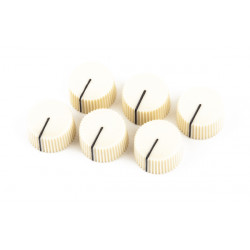 Boutons Fender Pure Vintage Cream "Radio" pour ampli (6)