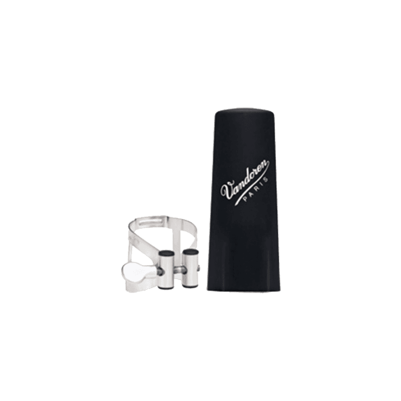 Vandoren  LC51SP - Ligature M/O argent clarinette Sib + couvre-bec plastique