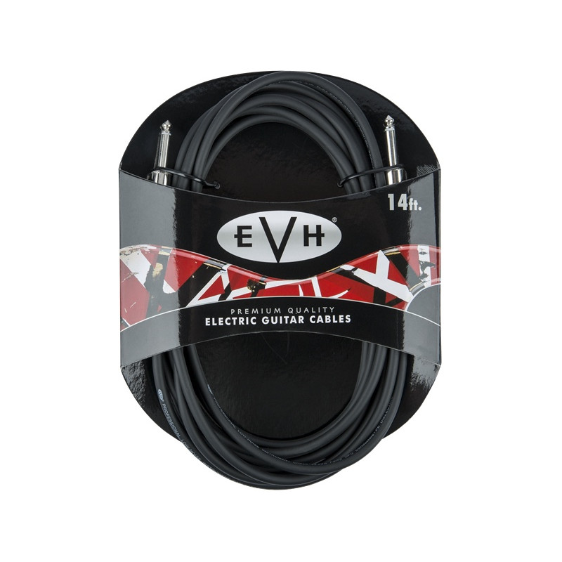 Câble jack EVH premium droit/droit - 4,2m