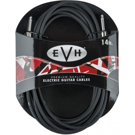 Câble jack EVH premium droit/droit - 4,2m