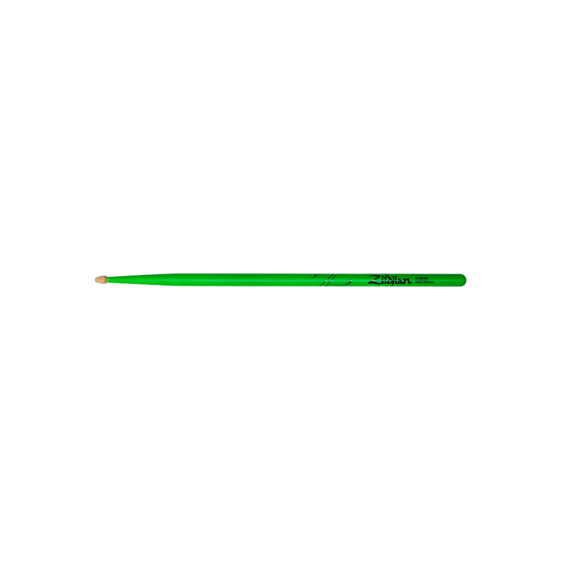 Zildjian  5ACWDGG - Paire de Baguettes  5A neon vert American Classic hickory