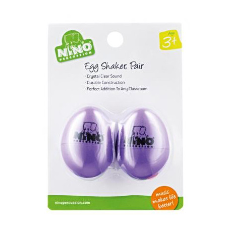 Nino NINO540AU2 - Paire oeuf-shaker nino violet