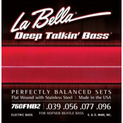 Labella 760FHB2 - Jeu basse la bella beatle bass 39-96