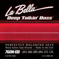 Labella 760N-CB - Jeu basse la bella deep talkin bk 43-135