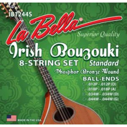 Labella IB1244S - Jeu bouzouki irlandais la bella standard