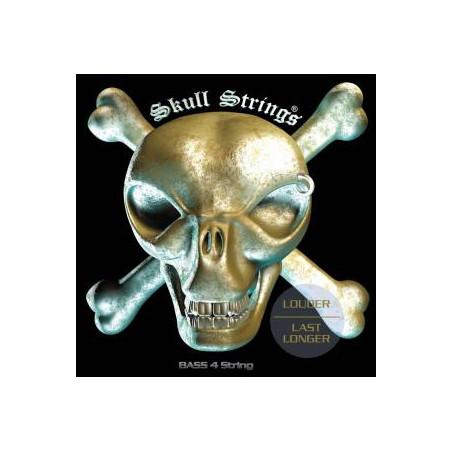Skull Strings SKUB4 - Jeu basse 4 cordes (45-65-74-110)