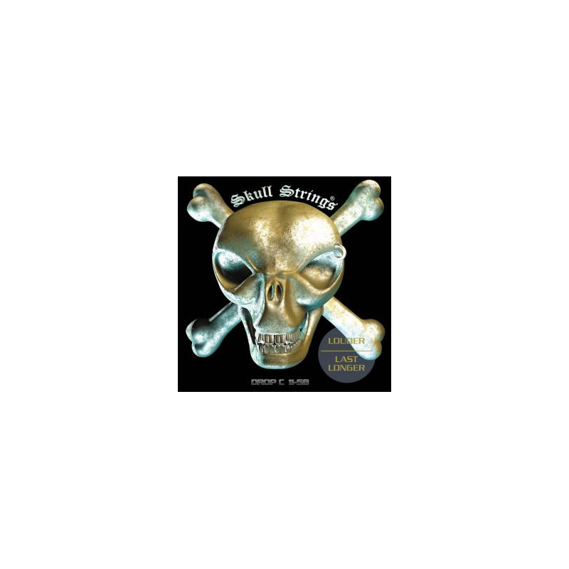 Skull Strings SKUDC1158 - Jeu Drop C (11-15-18-32-44-58)