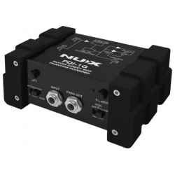 Nux PDI1G - Boîte de direct active pour guitare et basse avec simulateur de baflle