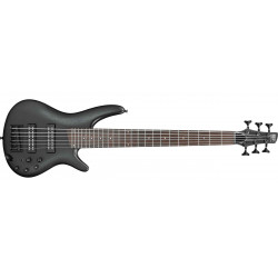 Ibanez SR306E-BWK - Basse électrique 6 cordes - Weathered Black