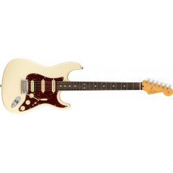 Fender American Pro II Stratocaster - touche palissandre - Olympic White (+ étui)