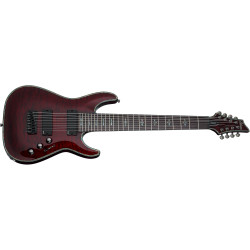 Schecter Hellraiser C-8 Black Cherry - guitare électrique 8 cordes