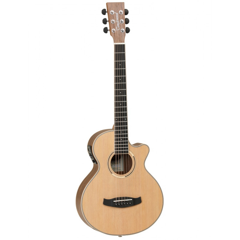 Tanglewood DBT TCE BW travel Discovery - Guitare Electro-Acoustique (de voyage)