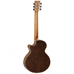 Tanglewood DBT TCE BW travel Discovery - Guitare Electro-Acoustique (de voyage)