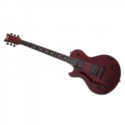 Schecter APOCALYPSE SOLO-II Gaucher - Guitare électrique gaucher - Red Reign