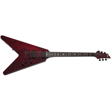 Schecter APOCALYPSE V-1 - Guitare électrique - Red Reign