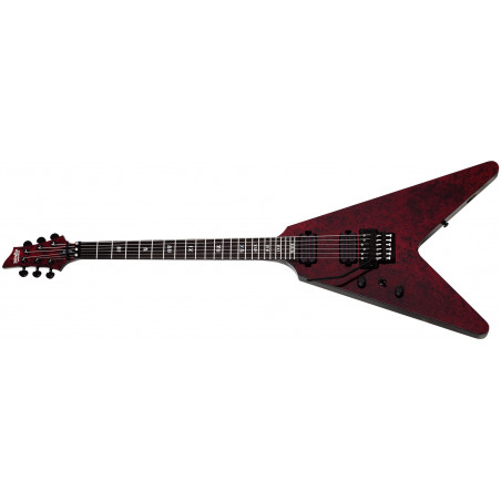 Schecter APOCALYPSE V-1 FR LH - Guitare électrique gaucher - Red Reign