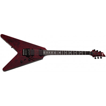 Schecter APOCALYPSE V-1 FR - Guitare électrique - Red Reign