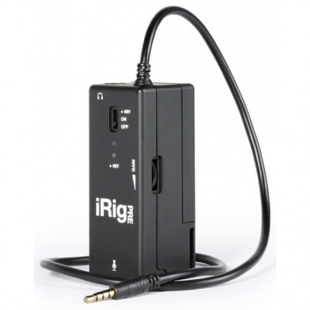 iRig PRE - Préamplificateur micro pour appareils mobiles