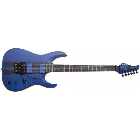 Schecter BANSHEE GT FR - Guitare électrique - Trans Blue