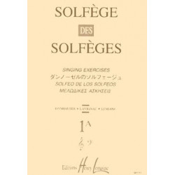 Solfège des solfèges Vol 1A