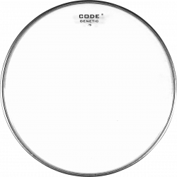 Code Drumheads GCL135 - Peau de timbre Genetic 5 mils - 13"