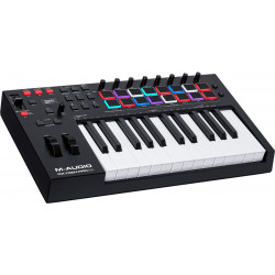 M-Audio OXYGENPRO25 - Clavier maître USB/MIDI 25 touches 16 pads