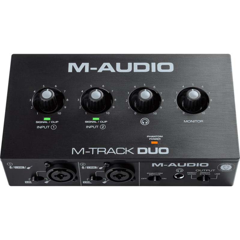 M-Audio M-Track Duo - Interface audio USB - 2 entrées