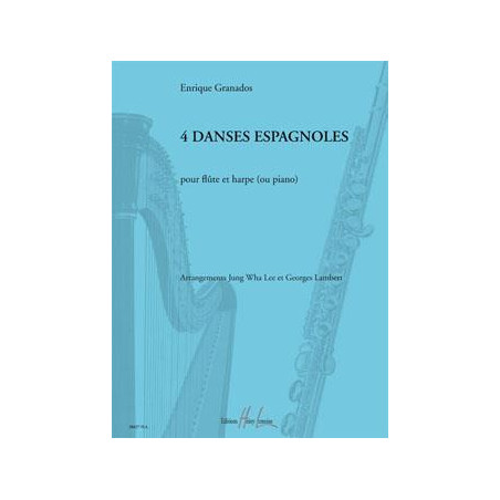 4 Danses Espagnoles - Enrique Granados - Flûte et piano