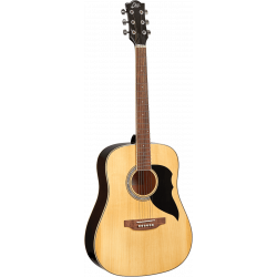 Eko RANGER6-NAT - Guitare acoustique Ranger 6 - Natural