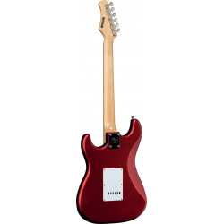 Eko S300RED - Guitare électrique série Starter - Chrome Red