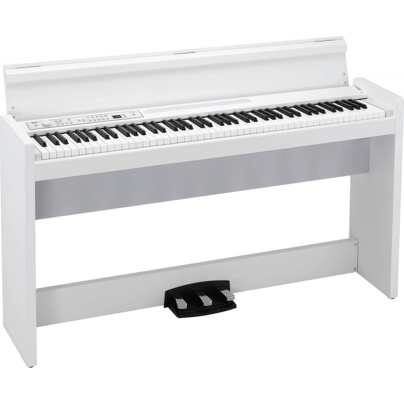 KORG - LP380U-WH - piano numérique 88 notes, blanc avec stand