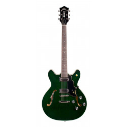Guild Starfire IV ST Maple Emerald Green - guitare électrique (+ étui)