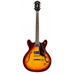 Guild Starfire IV ST Maple Antique Burst - guitare électrique (+ étui)