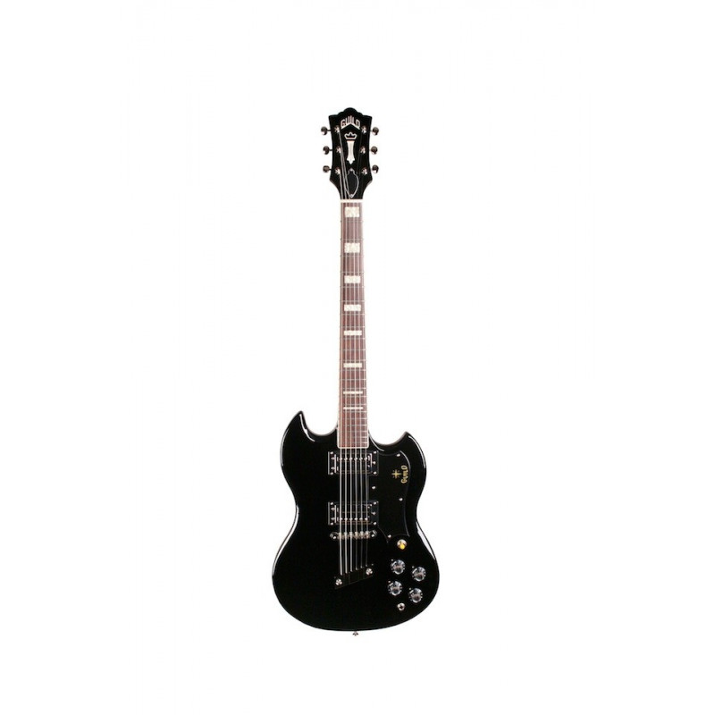 Guild S-100 Polara noire - guitare électrique (+ étui)