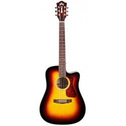 Guild D-140CE sunburst - guitare électro-acoustique (+ housse)