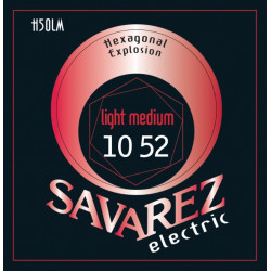 Savarez H50LM Hexagonal explosion light medium - jeu guitare électrique 10-52