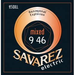 Savarez H50XLL Hexagonal explosion mixed - jeu guitare électrique 9-42