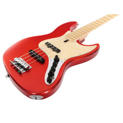 Marcus Miller V7 Alder-4 BMR RN 2.0 Bright Metallic Red  - guitare basse