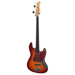 Marcus Miller V7 Alder-4 FL TS RN 2.0  Tobacco Sunburst Fretless - guitare basse